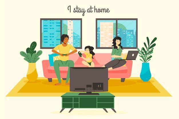 Tetap di Rumah dan Bahagia